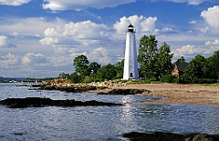 Five Mile Point Lighthouse in Connecticut